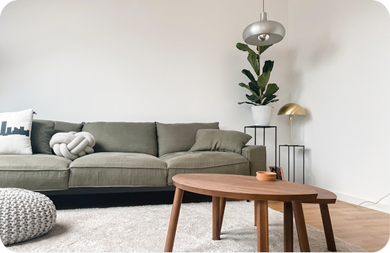 Minimal White Living